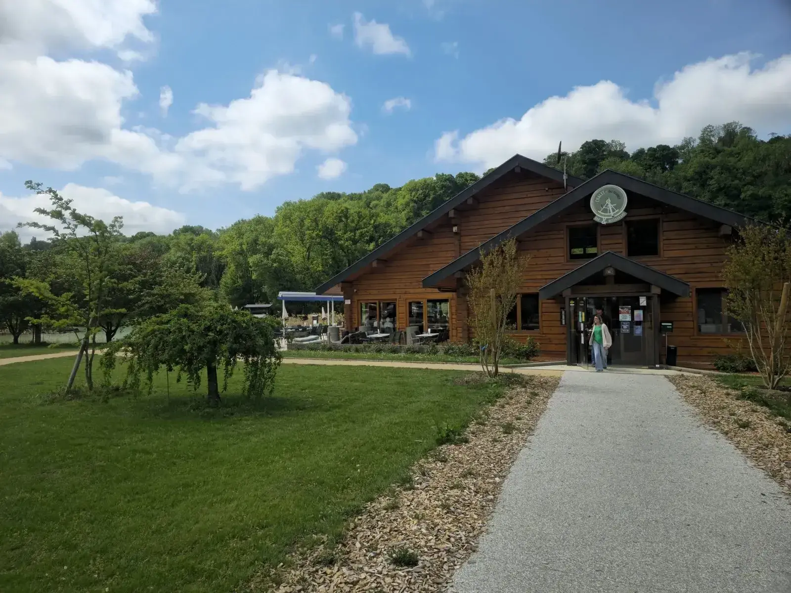 Entrée du Chalet du Tornet